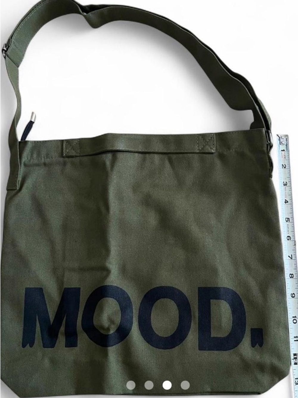 Olive Canvas Satchel Tote for Women - Casual Shoulder Bag